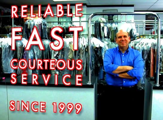 Clean Jeans Dry Cleaners: Reliable, Fast and Courteous since 1999!!! Ask for John!