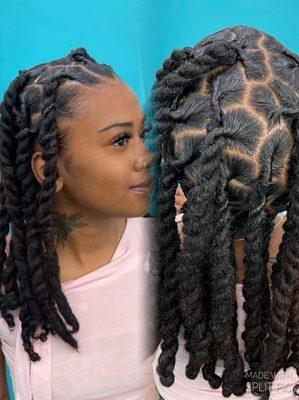 Locs Two Strand Twists