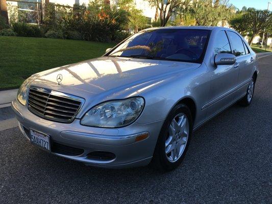 2003 MERCEDES S500 WARRANTY INCLUDED  MILES:111,513   $5,950