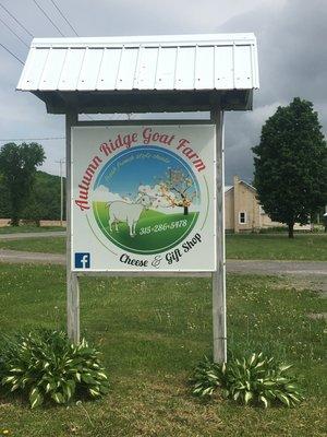 Farm sign and logo