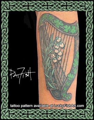 Irish harp