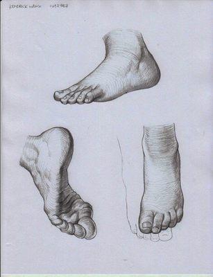 Foot Anatomy by Rey Bustos