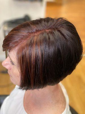 Red Violet w/Dementional Highlights