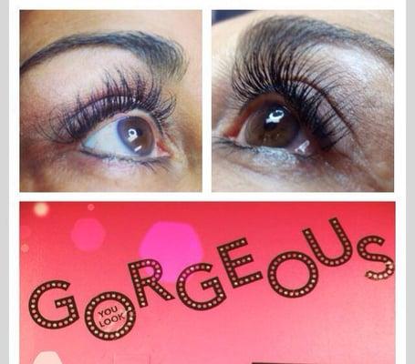 Eyelash Extentions By Esthetician Brianna Goodall