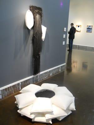 sculptures by Julia Ousley in 2013 exhibition