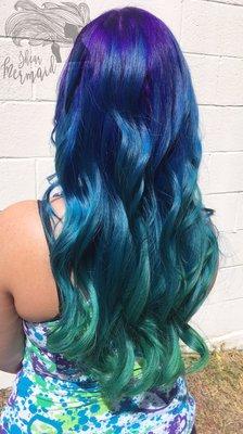 Mermaid hair