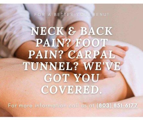 Neck and backpain