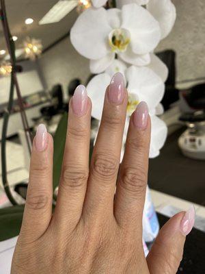 Ombré nails - almond shape!