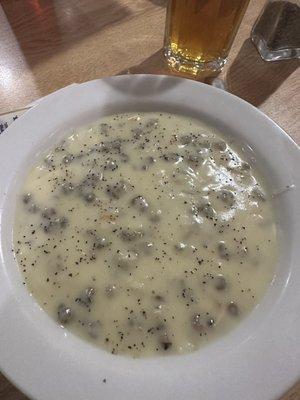 Wild rice soup