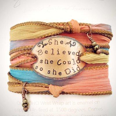 Maker of the original stamped "Boho Wrap Bracelet"