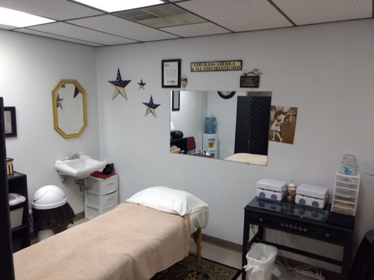 Waxing room