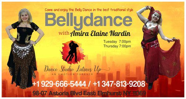 Belly Dance in Latinos Up with Amira Elaine