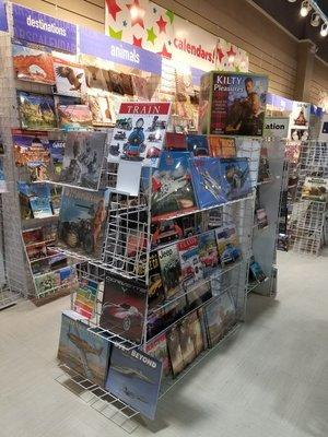 All kinds of calendars!