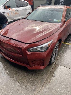 2015 infinity q50 fresh paint job