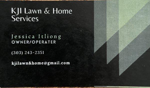 Business cards available.