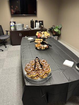 Donuts and Coffee was a great open house