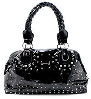 Studded Patent Bag