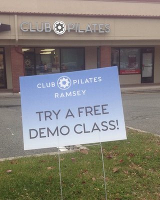 We're hosting free 30 minute demo classes for you and your friends on select days! Come see what Pilates is all about!