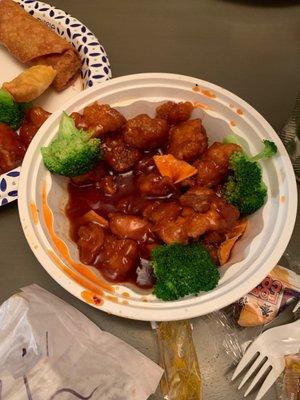 Orange chicken