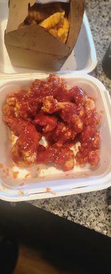 This is supposed to be honey bbq boneless wings