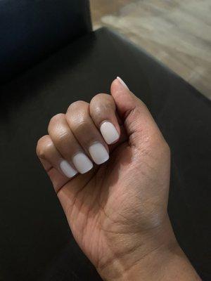 Dip powder manicure