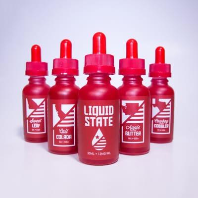 Logo + Package Design + Photography
 www.liquidstatevapors.com