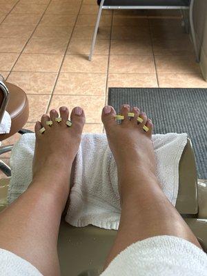 Standard pedicure