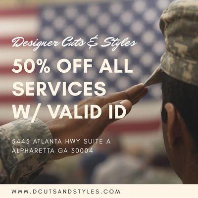 Veterans Day promotion