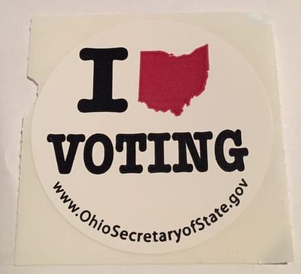 Ohioans get out and vote today!