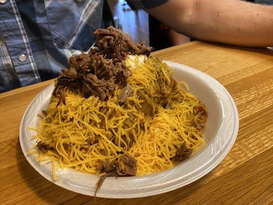 Loaded baked potatoes