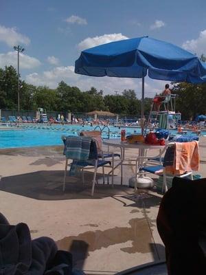 Swim and Racquet Club pool - Columbus, Ohio