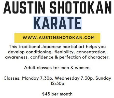 Austin Shotokan Karate