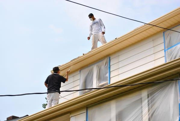 Heavy Duty Exterior Spraying