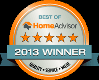 Best of Home Advisor Winner 2013