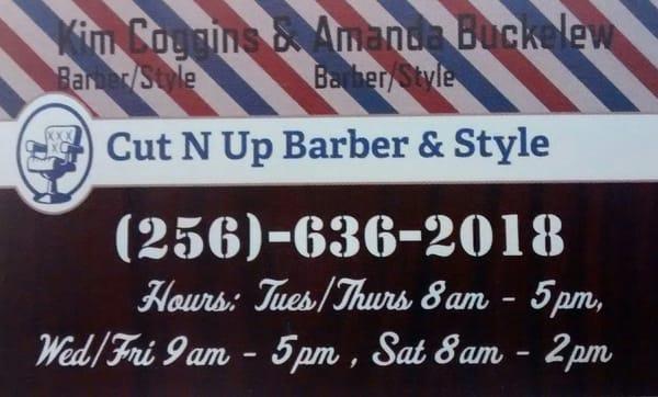 Cut N Up welcome you to call for our daily specials.