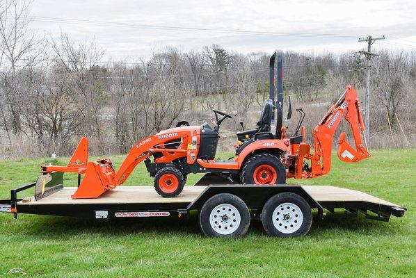 We sell Kubota tractor packages nationwide!