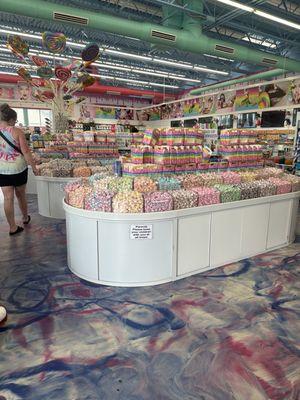 The Salt Water Taffy! Soooooooo good! It was pretty Fresh and not stale.