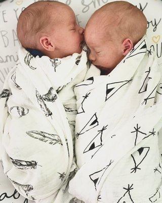 My boys home and cozy after 10 days in the NICU.