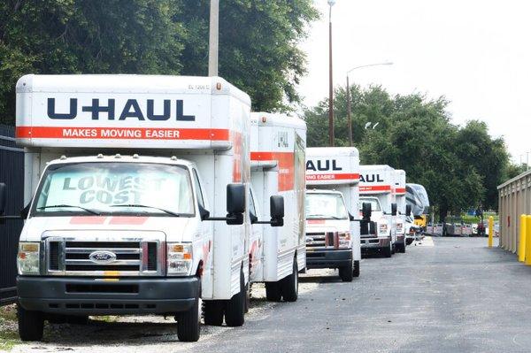 U-Haul truck rentals available