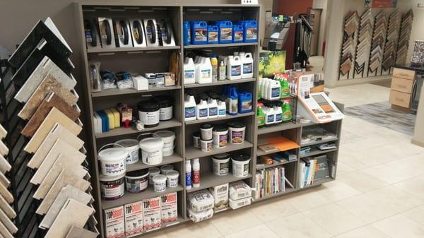 installation supplies in stock