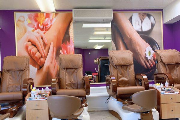 Pedicure Area