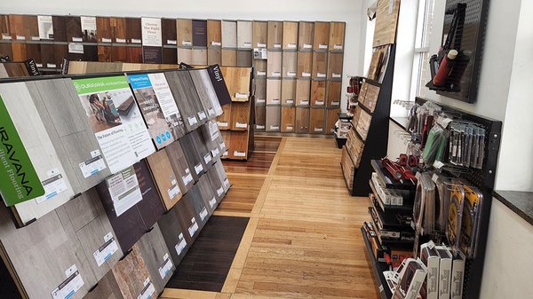 Interior of LL Flooring #1231 - Woodbury | Aisle View