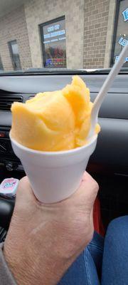 Mango Italian Ice