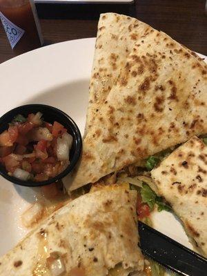 Chicken quesadillas