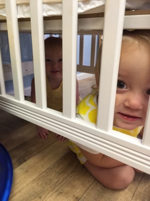 Baby jail? never just fun in the nursery