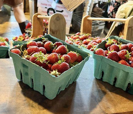 If you could only smell these strawberries