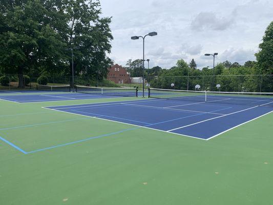 New Tennis courts