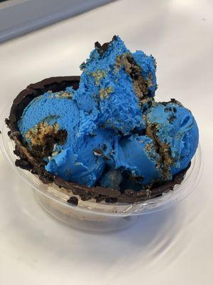 Blue Monster Ice Cream was perfect!!!