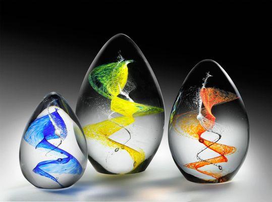 Beautiful hand-crafted glass art to memorialize your loved one and/or pet.