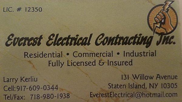 Everest Electrical Contracting Inc.